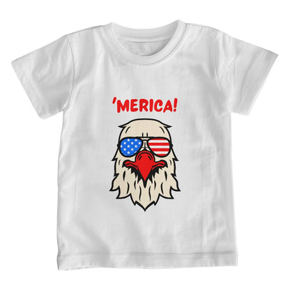 'Merica (Eagle In Sunglasses Kids T-shirt)