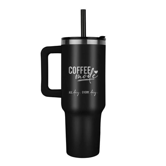 Coffee Mode All Day Every Day 40oz Insulated Tumbler