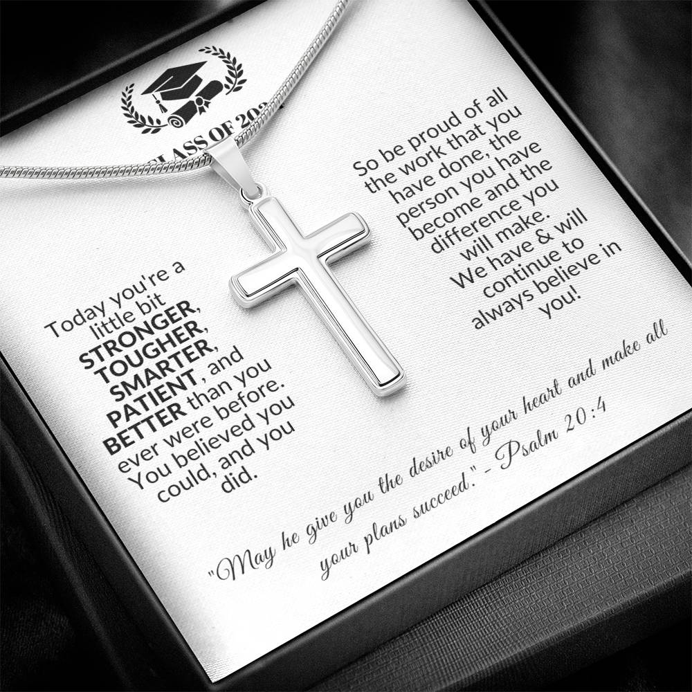 Class Of | Graduation Gift (Stainless Cross Necklace)