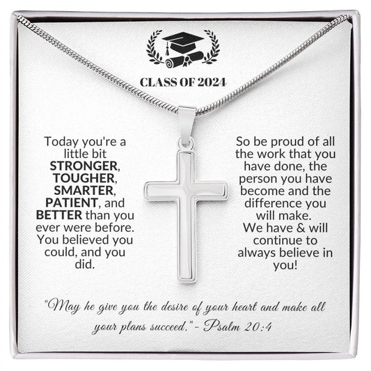 Class Of | Graduation Gift (Stainless Cross Necklace)