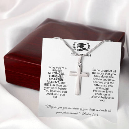 Class Of | Graduation Gift (Stainless Cross Necklace)