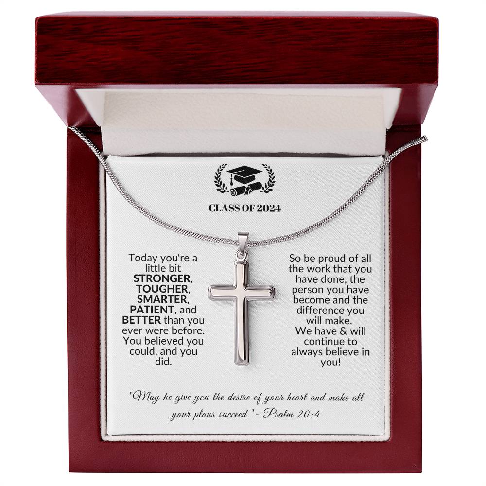Class Of | Graduation Gift (Stainless Cross Necklace)