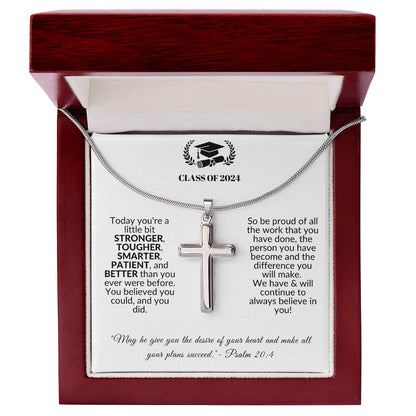 Class Of | Graduation Gift (Stainless Cross Necklace)