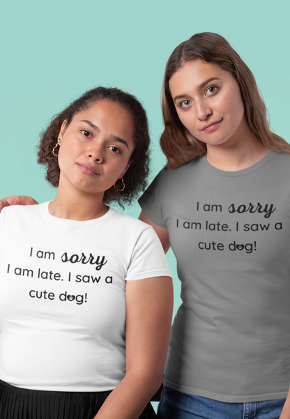 Late | Cute Dog (T-Shirt)