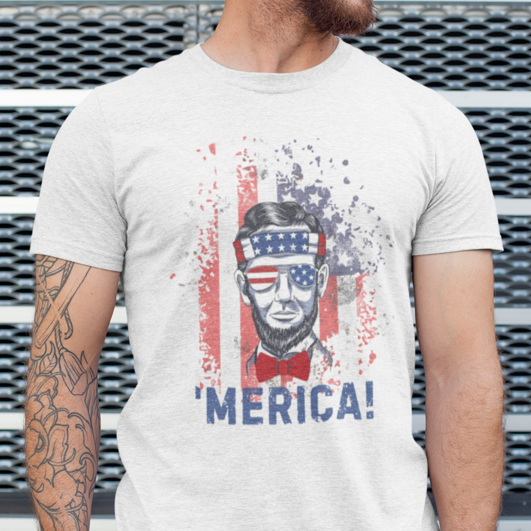 Abe Lincoln 'Merica T-Shirt