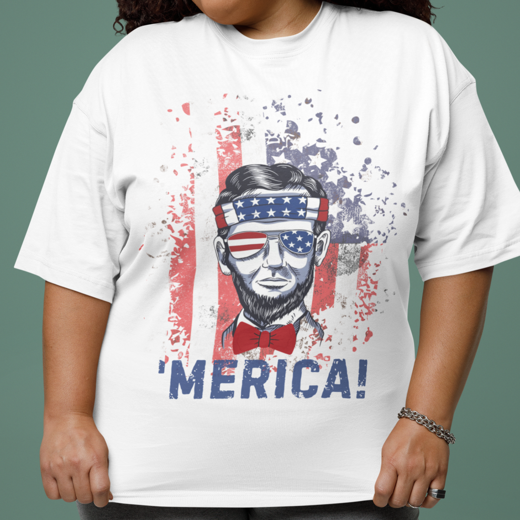 Abe Lincoln 'Merica T-Shirt