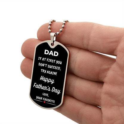 Dad | Your Favorite (Dog Tag)