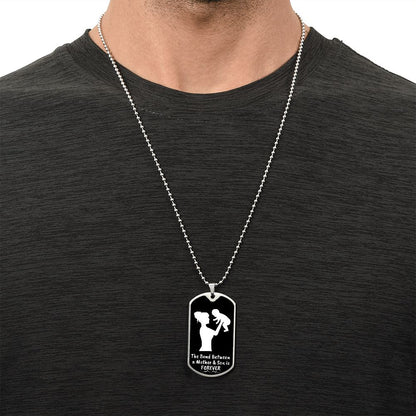 Mother & Son Bond (Dog Tag)