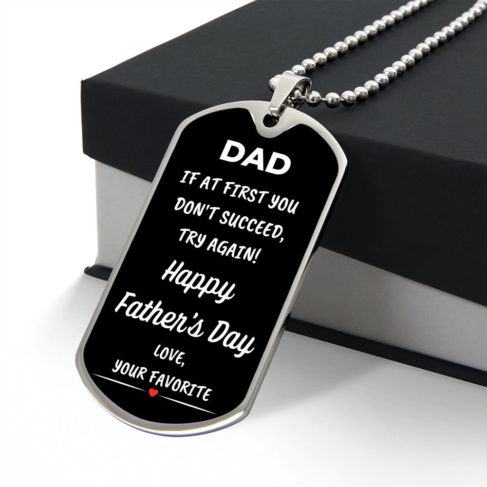Dad | Your Favorite (Dog Tag)
