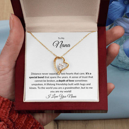 To My Nana, A Special Bond | Forever Love Necklace