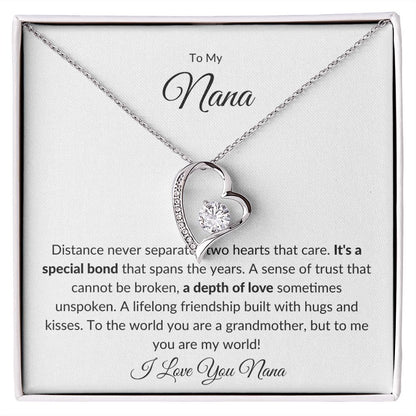 To My Nana, A Special Bond | Forever Love Necklace