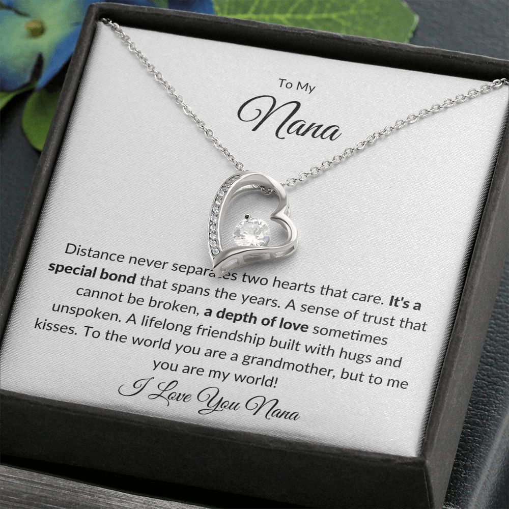 To My Nana, A Special Bond | Forever Love Necklace