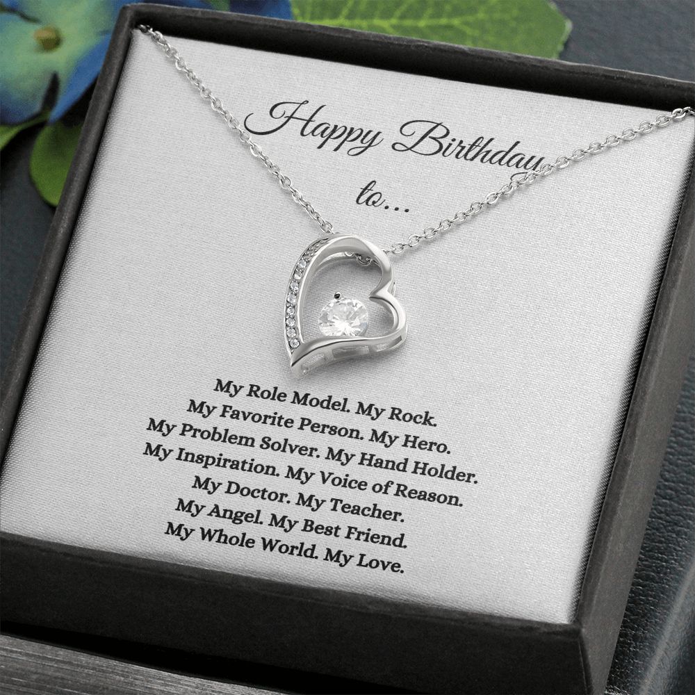 Happy Birthday Love | Forever Love Necklace