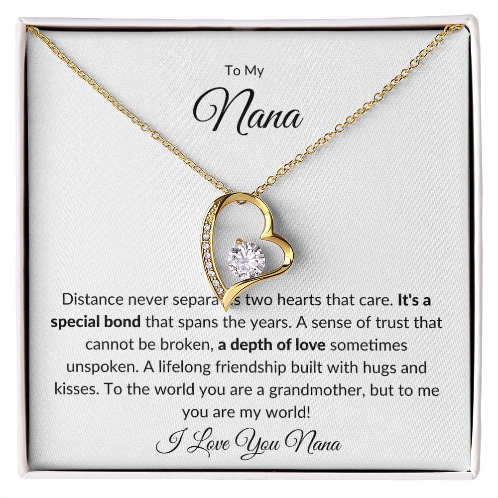 To My Nana, A Special Bond | Forever Love Necklace