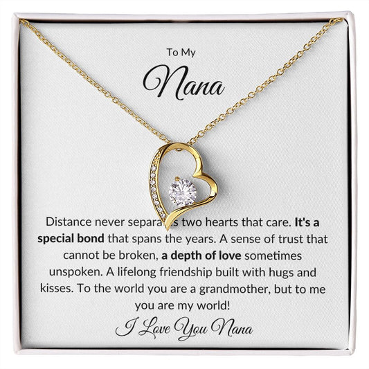 To My Nana | A Special Bond (Forever Love Necklace)