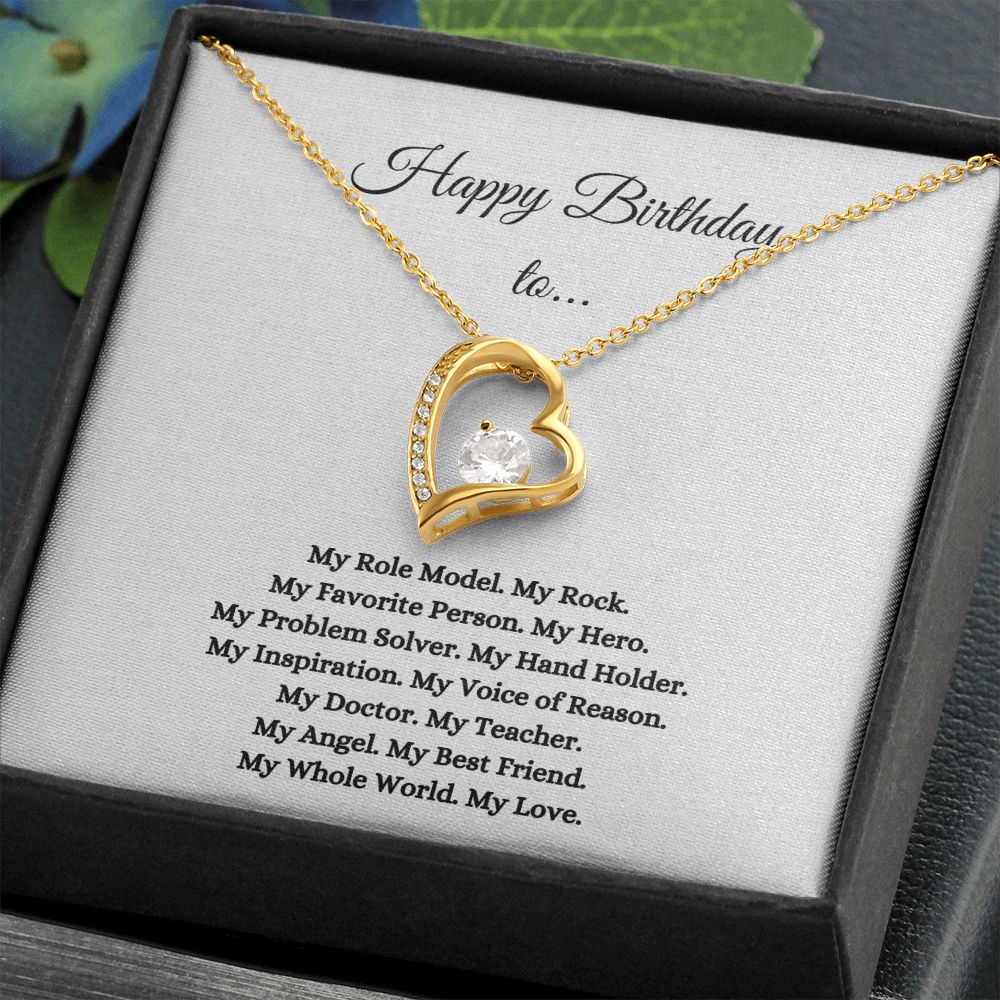 Happy Birthday Love | Forever Love Necklace
